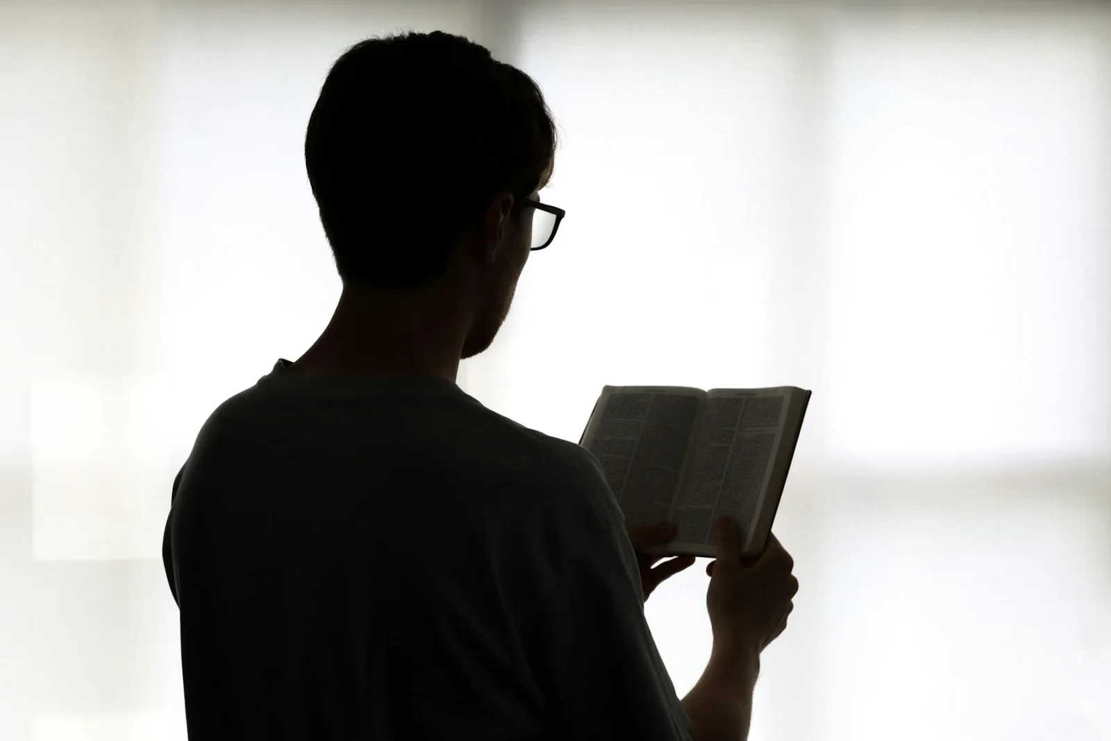 A quiet moment of reading and reflection