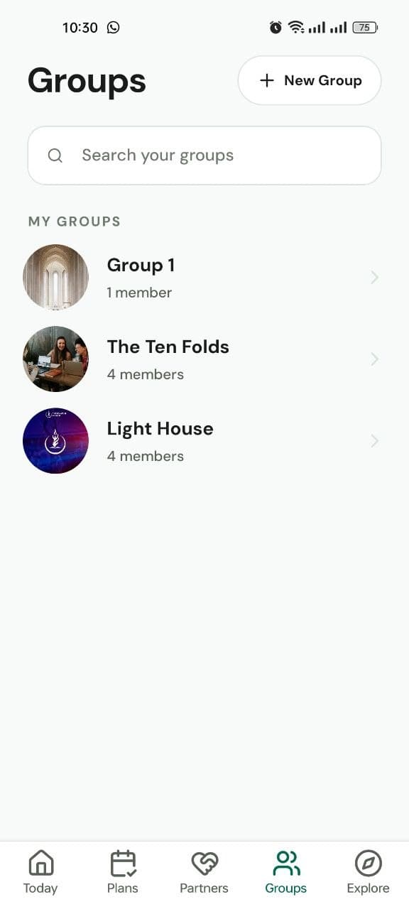 Wordman Groups showing group communities